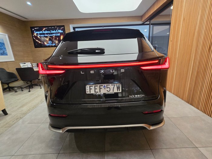 2023 Lexus NX350H F Sport 2.5L Hybrid Auto CVT Wagon