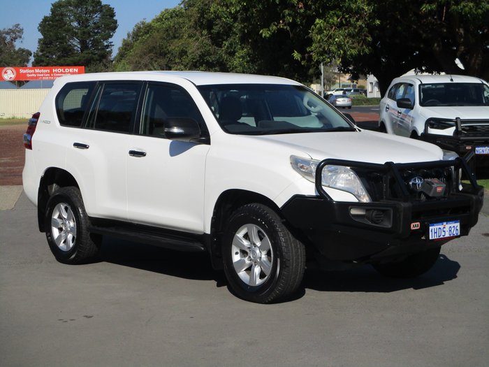 2016 Toyota Landcruiser Prado GX GDJ150R White