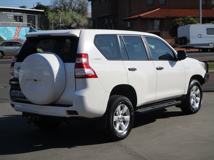 2016 Toyota Landcruiser Prado GX GDJ150R White