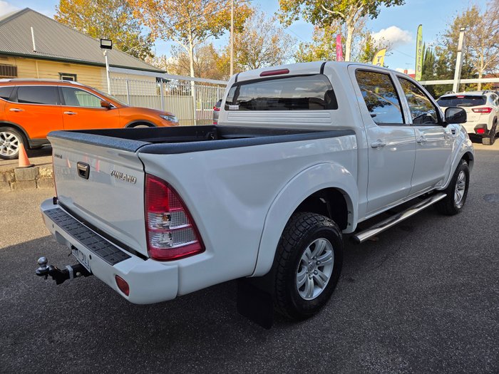 2014 FOTON TUNLAND 4X2 WHITE