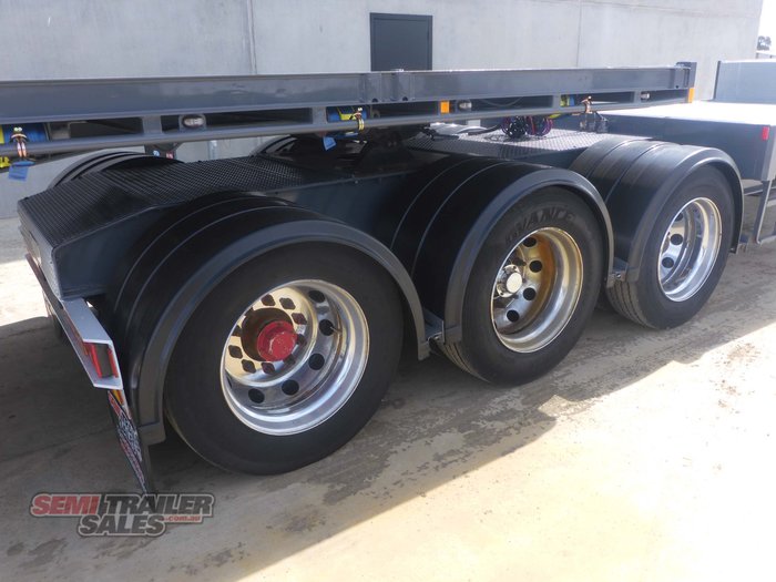 2007 Topstart 34 Pallet Dropdeck B Double Set