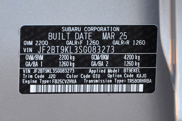 2025 Subaru OUTBACK MY25 Subaru Outback Touring AWD Wagon (BT9EKEL)