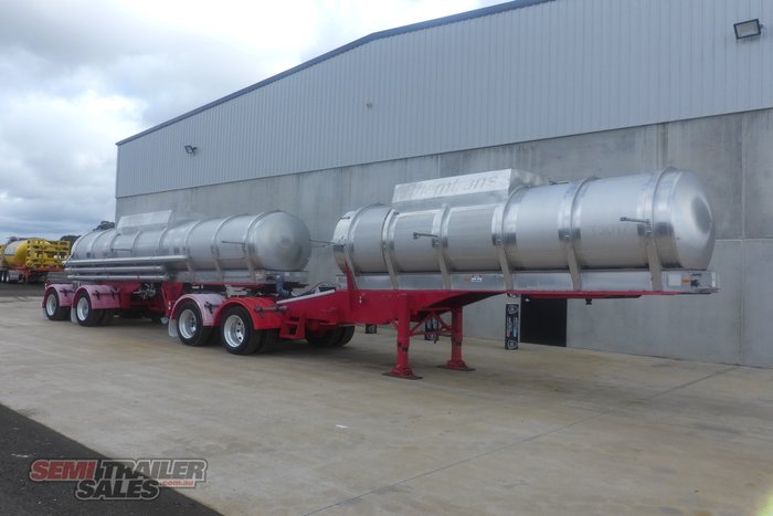 2001 Tieman 19m Tanker B Double Set