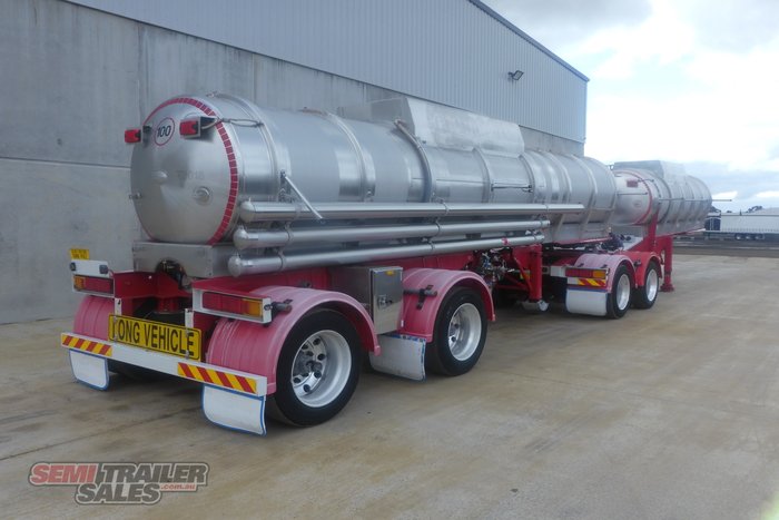 2001 Tieman 19m Tanker B Double Set