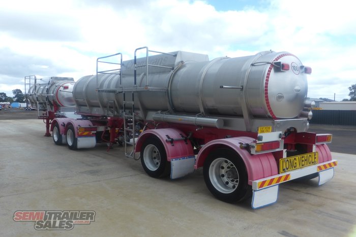 2001 Tieman 19m Tanker B Double Set