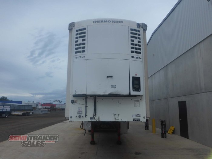 2006 Vawdrey 34 Pallet Refrigerated Curtainsider B Double Set