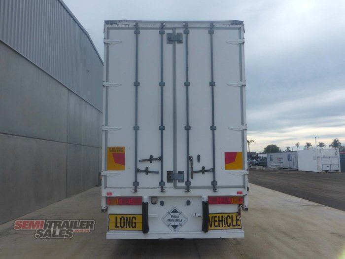 2006 Vawdrey 34 Pallet Refrigerated Curtainsider B Double Set