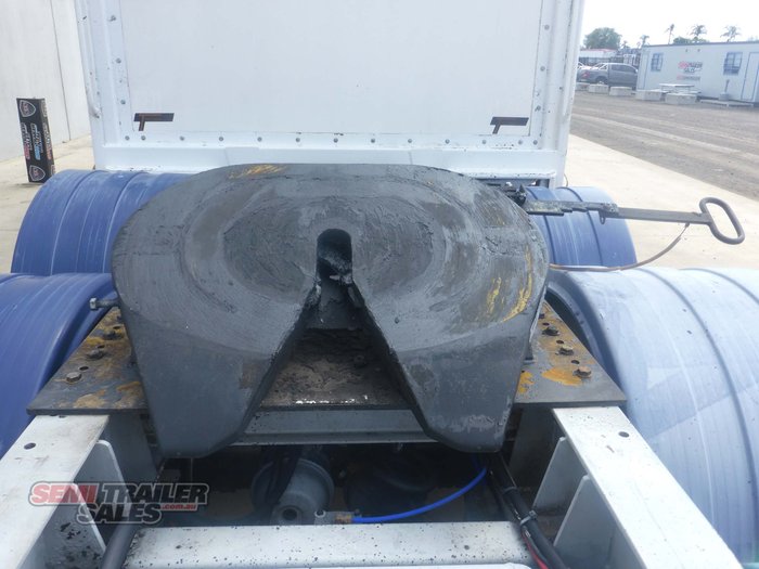 2005 Vawdrey 12 Pallet Dropdeck Curtainsider A Trailer with Mezz