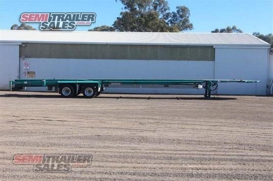 2005 Barker 53FT Bogie Axle Skel
