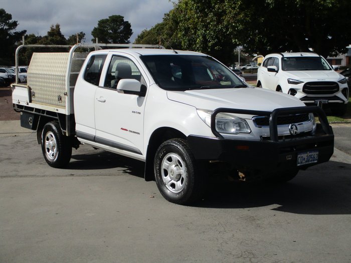 2013 Holden Colorado LX RG MY13 White