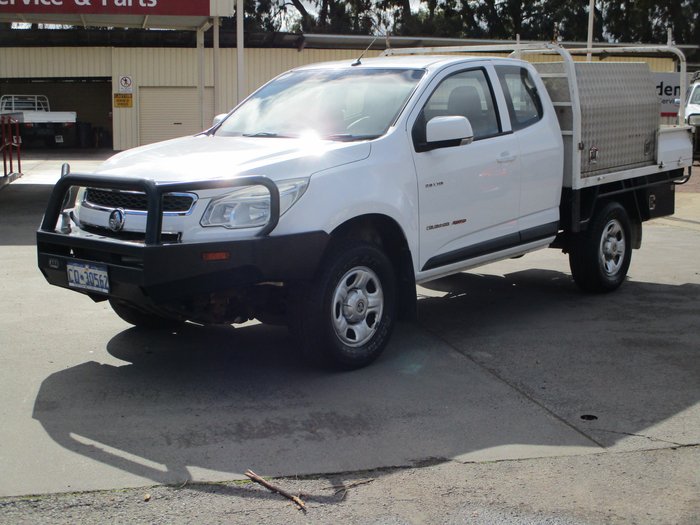 2013 Holden Colorado LX RG MY13 White