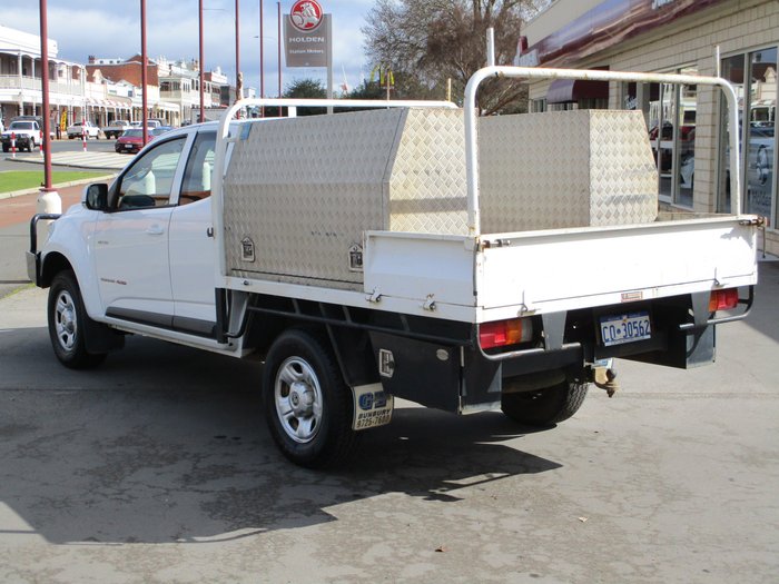 2013 Holden Colorado LX RG MY13 White