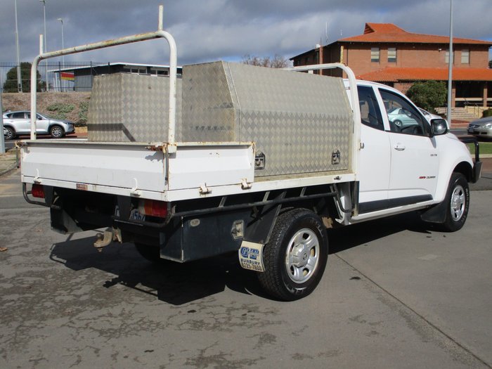 2013 Holden Colorado LX RG MY13 White