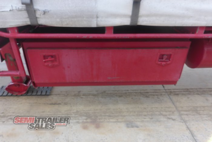 2004 Vawdrey 22 Pallet Dropdeck Curtainsider