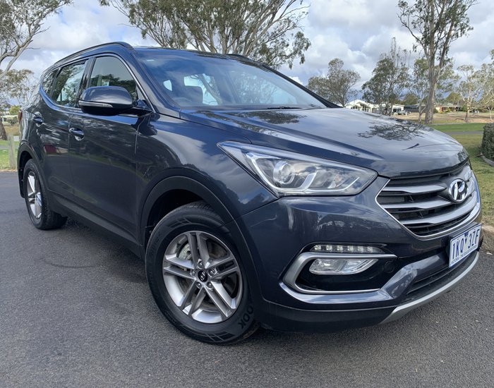 2016 Hyundai Santa Fe Elite DM3 Series II MY17 4X4 On Demand BLUE