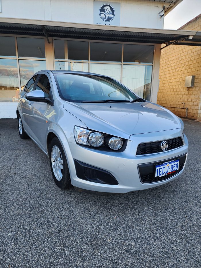2012 Holden Barina TM Silver