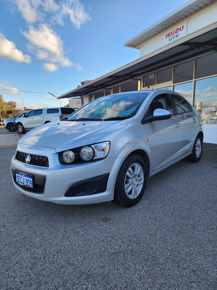 2012 Holden Barina TM Silver