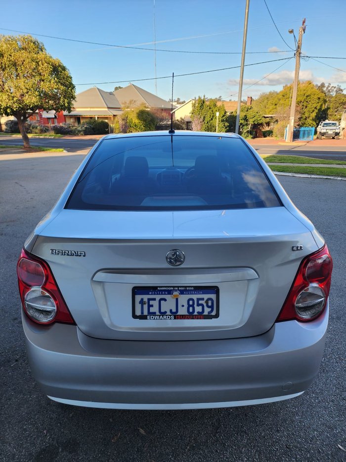 2012 Holden Barina TM Silver