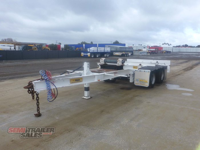 2006 Macol Cable Drum Plant Bogie Pig Trailer