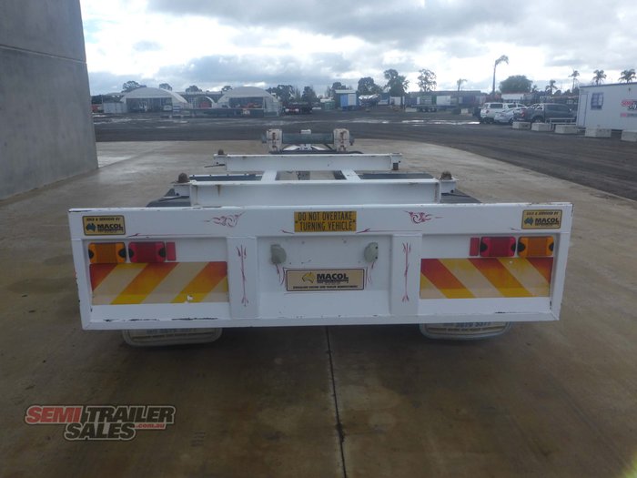 2006 Macol Cable Drum Plant Bogie Pig Trailer