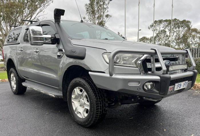 2016 Ford Ranger XLT PX MkII 4X4 Dual Range SILVER