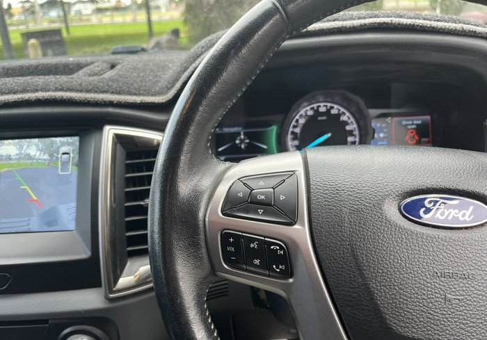 2016 Ford Ranger XLT PX MkII 4X4 Dual Range SILVER