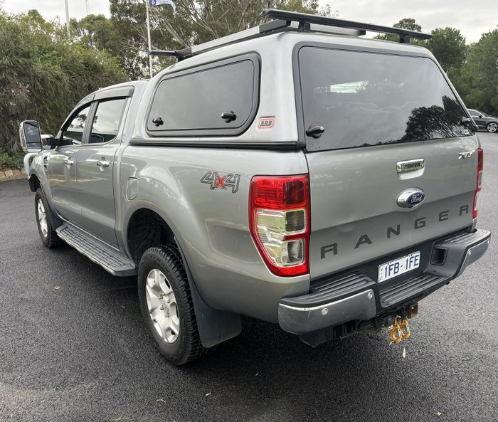 2016 Ford Ranger XLT PX MkII 4X4 Dual Range SILVER