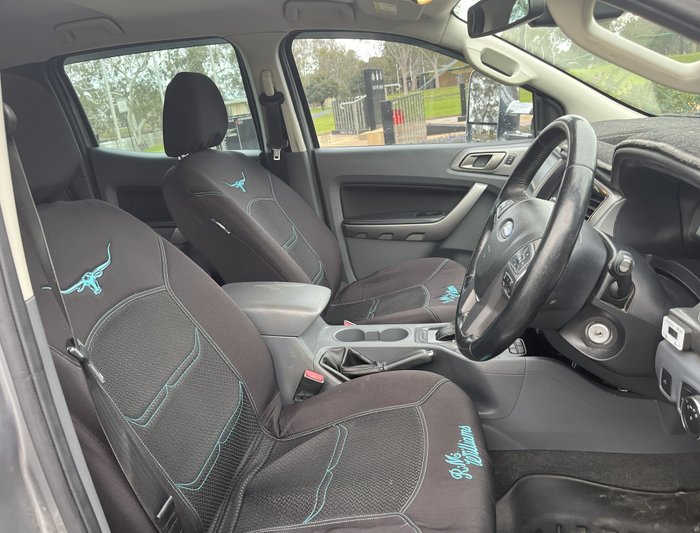 2016 Ford Ranger XLT PX MkII 4X4 Dual Range SILVER