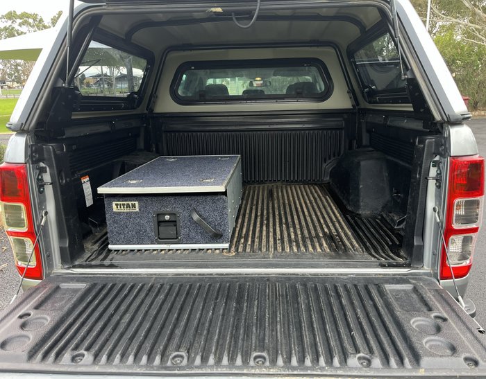 2016 Ford Ranger XLT PX MkII 4X4 Dual Range SILVER