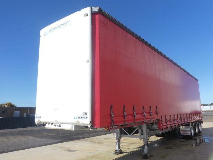 Krueger 22 Pallet Dropdeck Curtainsider