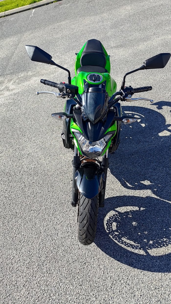 2017 Kawasaki Z650 Green