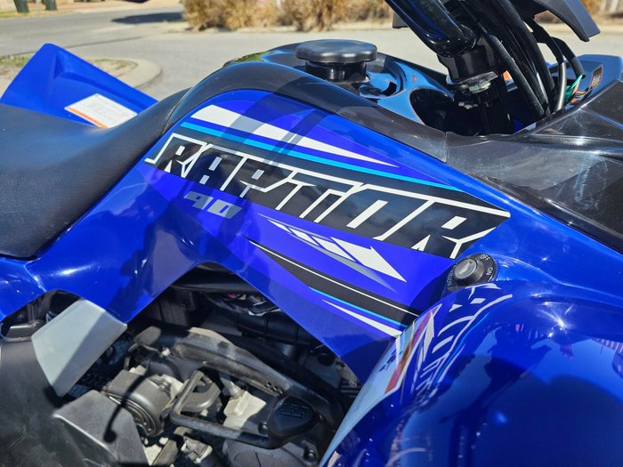 2021 Yamaha YFM90R Blue