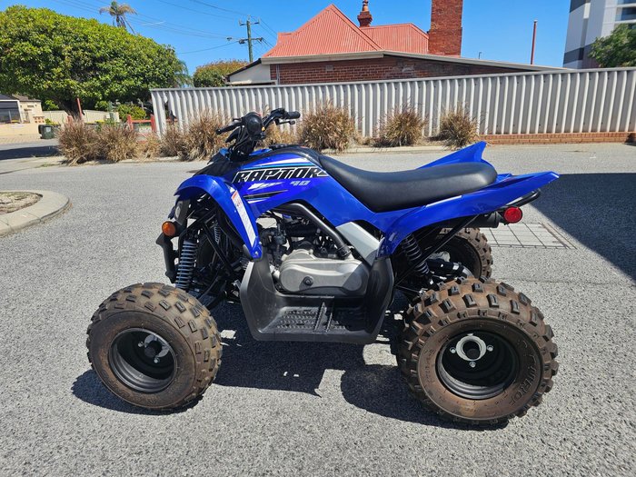 2021 Yamaha YFM90R Blue