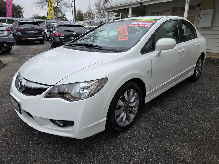 2011 Honda Civic VTi-L 8th Gen MY11 WHITE
