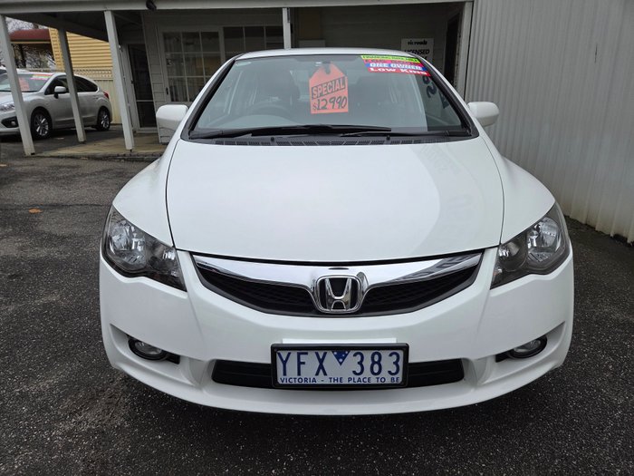 2011 Honda Civic VTi-L 8th Gen MY11 WHITE