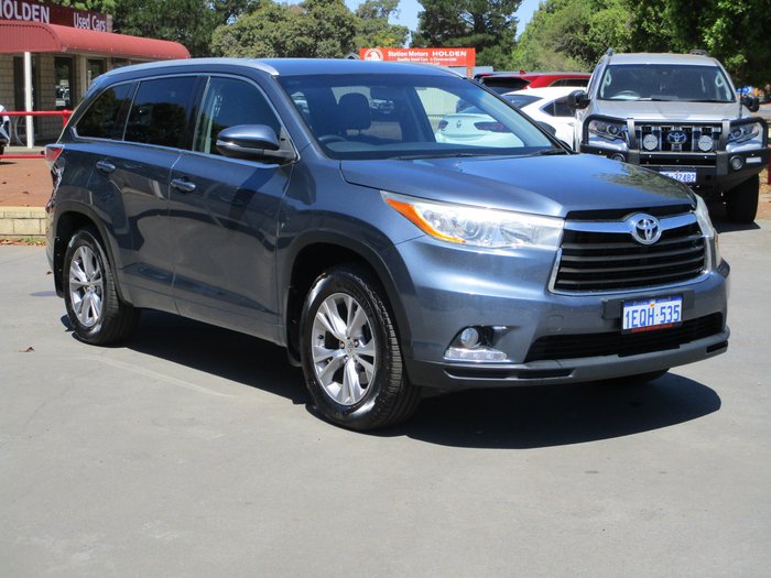 2014 Toyota Kluger GXL GSU55R Blue