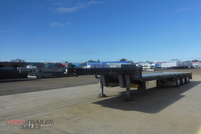 2016 CIMC 22 Pallet Dropdeck with Container Pins Road Train Lead