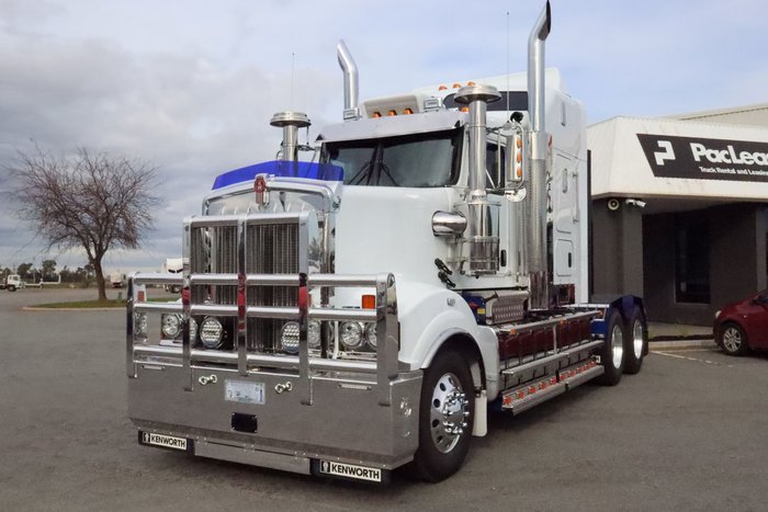 2025 KENWORTH T Series T909 T18 White