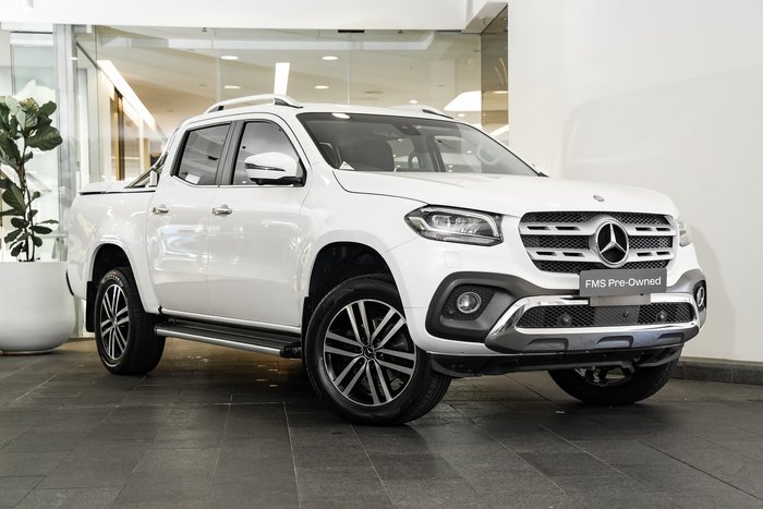 2019 Mercedes-Benz X-Class X250d Power 470 4X4 Dual Range WHITE