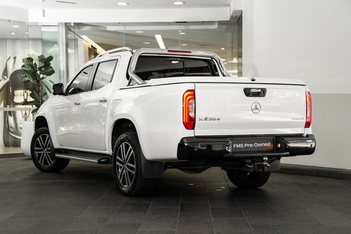 2019 Mercedes-Benz X-Class X250d Power 470 4X4 Dual Range WHITE