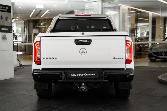 2019 Mercedes-Benz X-Class X250d Power 470 4X4 Dual Range WHITE