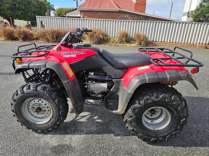 2003 Honda  TRX350TM Red