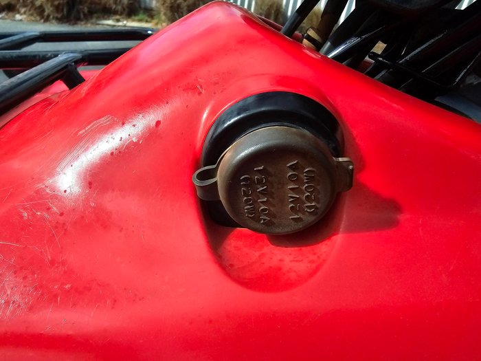 2003 Honda  TRX350TM Red