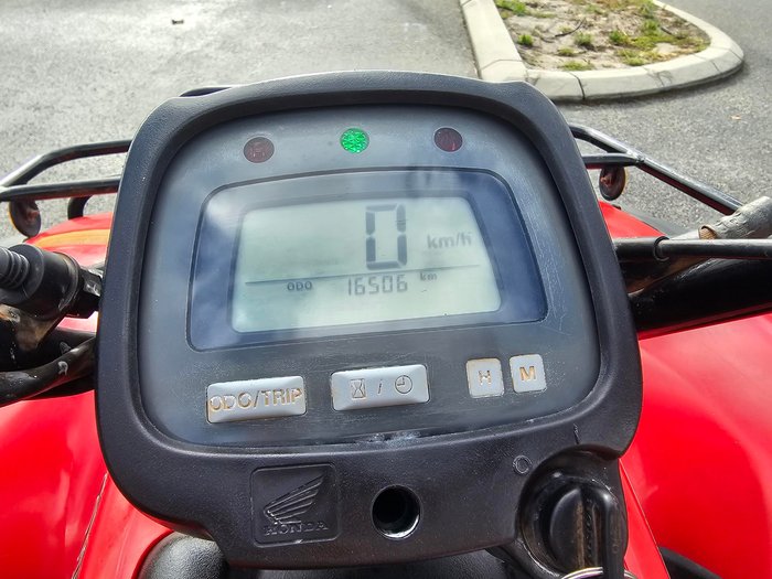 2003 Honda  TRX350TM Red