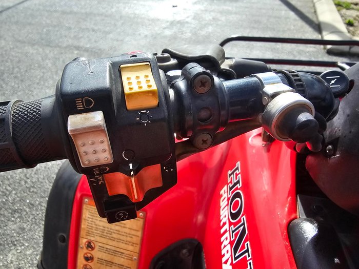 2003 Honda  TRX350TM Red