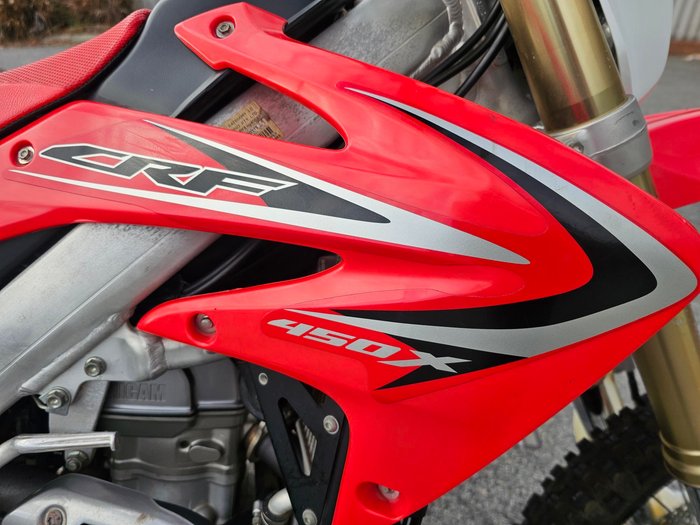 2014 Honda  CRF450X Red