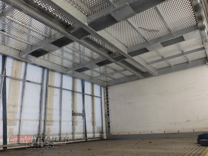 2021 Krueger 34 Pallet Dropdeck Curtainsider B Double Set with Mezz