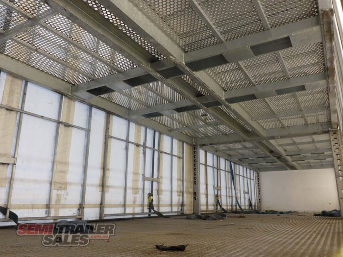 2021 Krueger 34 Pallet Dropdeck Curtainsider B Double Set with Mezz