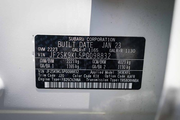 2023 Subaru FORESTER