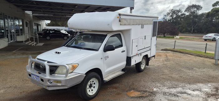 2007 Toyota Hilux SR KUN26R MY07 White